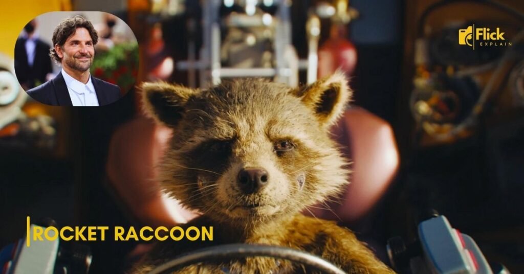 Best Performances in MCU Phase 5 - Bradley Cooper as the voice of Rocket Raccoon in "Guardians of the Galaxy Vol. 3"