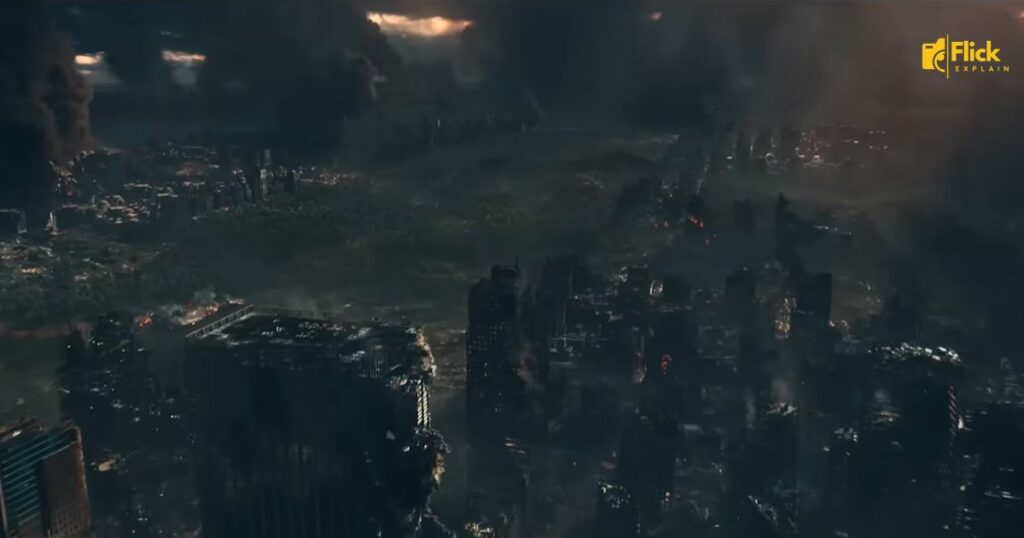 The Destroyed New York May Belong to a Doomed Universe